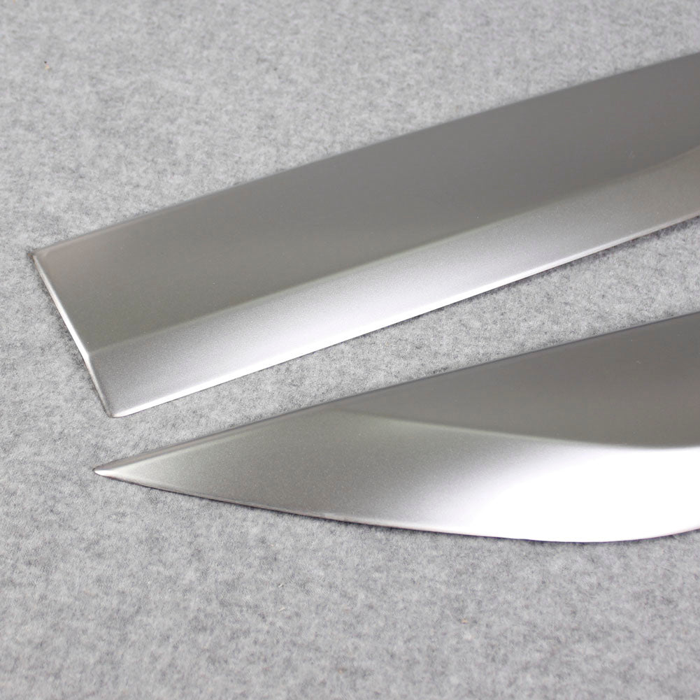 Fit for Subaru Forester 2019 2020 2021 2022 Door Body Side Moulding Overlay Cover Trims Stainless Steel