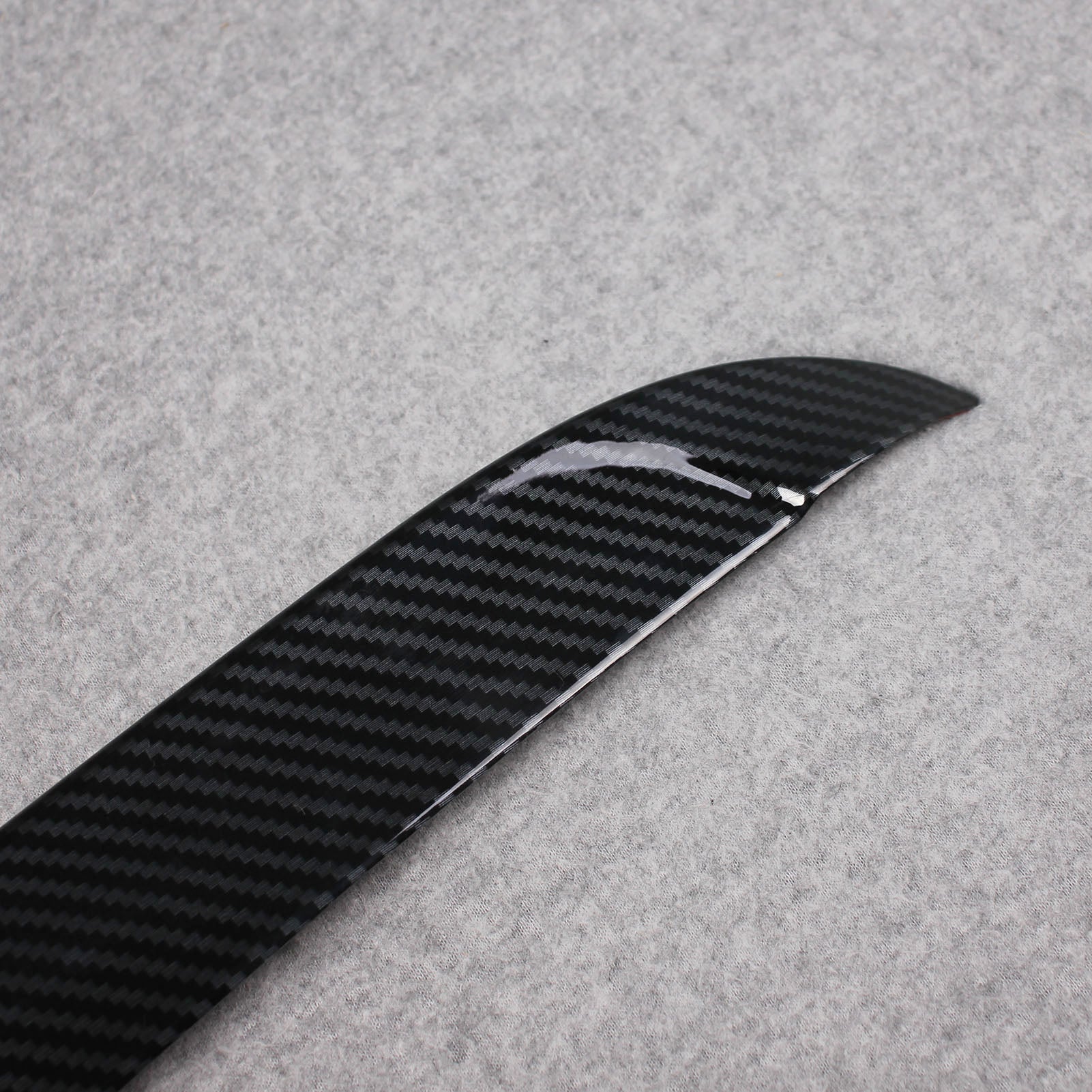 Fit for Toyota RAV4 2019 2020 2021 2022 Rear Trunk Wing Spoiler Cover Trim ABS