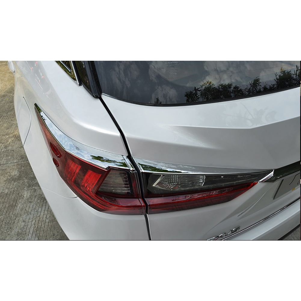 Fit for Lexus New RX350 RX450h 2016 2017 2018 2019 2020 2021 2022 ABS Chrome Tail Light Lamp Cover Trims