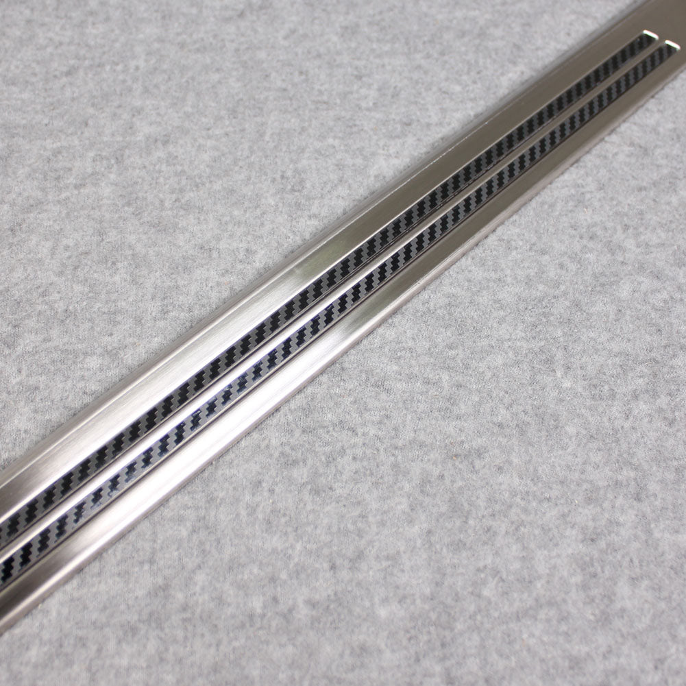 Fit for Subaru Forester 2019 2020 2021 2022 Door Sill Scuff Plate Guard Cover Trims Stainless