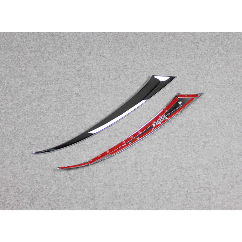 Fit For Mazda CX-3 2016 2017 2018 2019 2020 2021 Chrome Headlight Front Light Lamp Cover Molding Trim