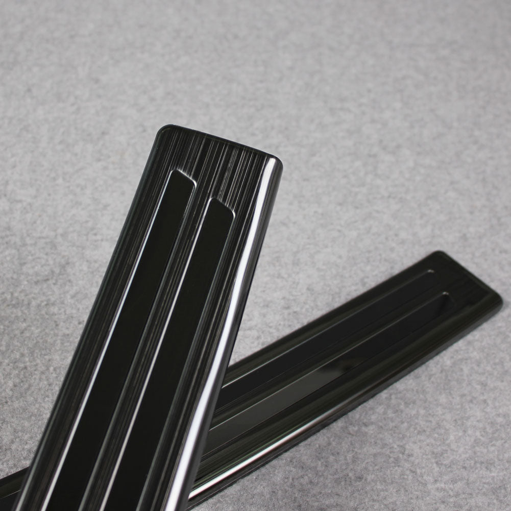 Fit for 2019 2020 2021 2022 Mazda 3 Axela Sedan Outside Door Sill Scuff Plate Guard Cover Trims Stainless Steel