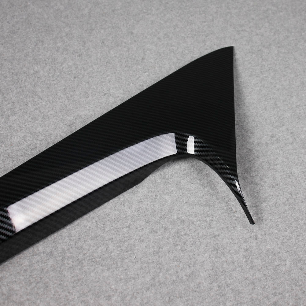 Fit for Toyota RAV4 2019 2020 2021 2022 2023 2024 Rear Spoiler Wing Side Beveled Window Cover Trims