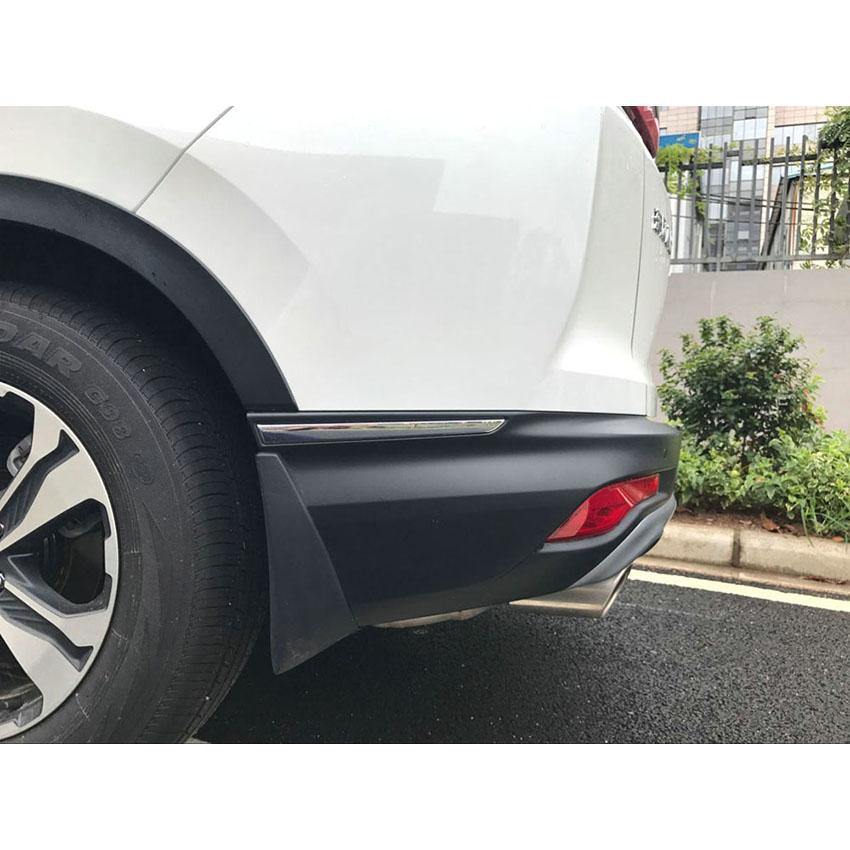 Fit for Honda 2017 2018 2019 2020 2021 2022 CR-V CRV Rear Bumper Back Corner Protection Cover Trim Stainless Steel - beautost