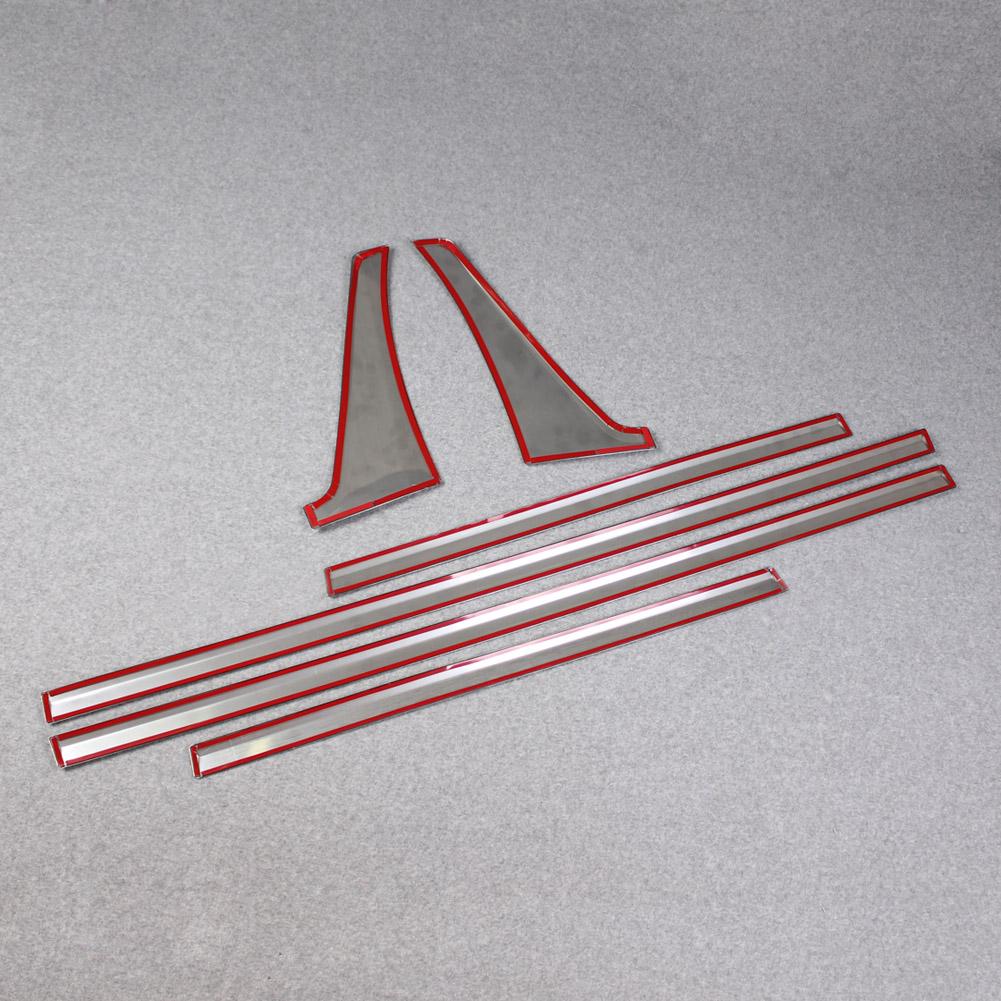 Fit for BMW 2019 2020 2021 New X5 G05 Chrome Body Side Door Molding Trim Cover Stainless Steel