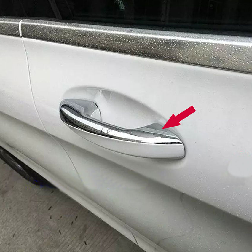 Fit For Mercedes Benz GLC GLC300 2016 2017 2018 2019 2020 2021 2022 Chrome Door Handle Cover Trim