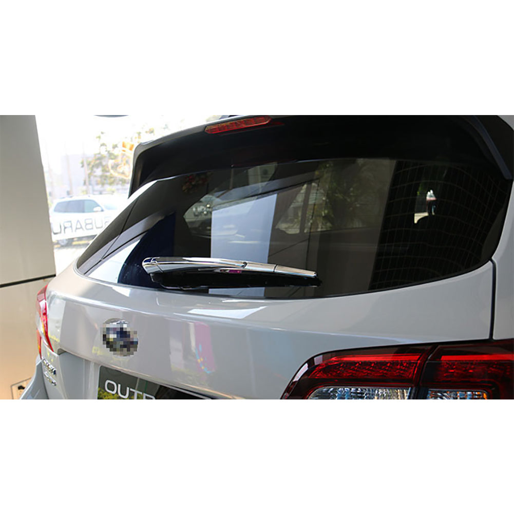 Fit For Subaru Forester 2019 2020 Chrome Rear Back Window Wiper Cover Trim