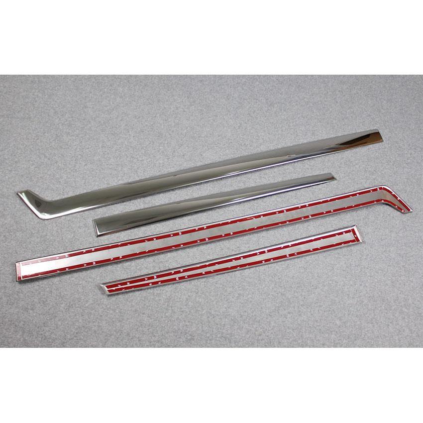 Fit for Honda 2017 2018 2019 2020 2021 CR-V CRV Chrome Body Side Door Molding Trim Cover Stainless Steel