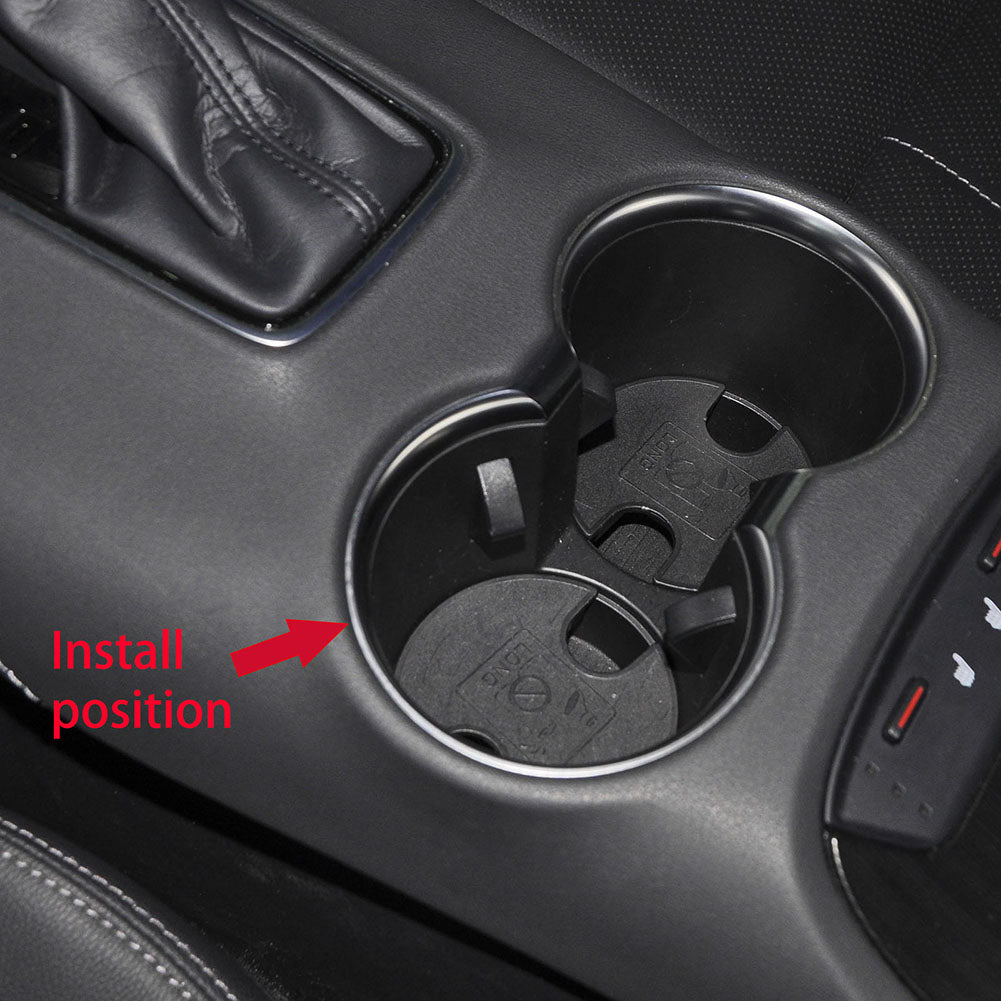 Fit for Toyota Venza 2021 2022 2023 2024 Interior Console Cup Holder Cover Trim