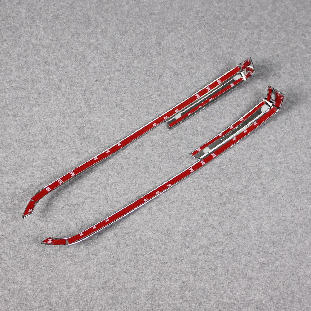 Fit for Mazda CX-30 CX30 2020 2021 2022 Front Fog Light Lamp Cover Bezel Trims Chrome