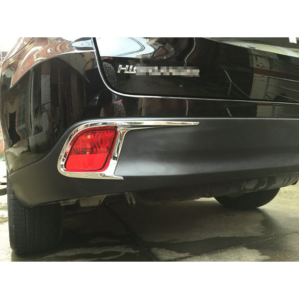 Fit for Toyota Highlander 2015 2016 2017 2018 2019 Chrome Rear Fog Light Lamp Cover Trim