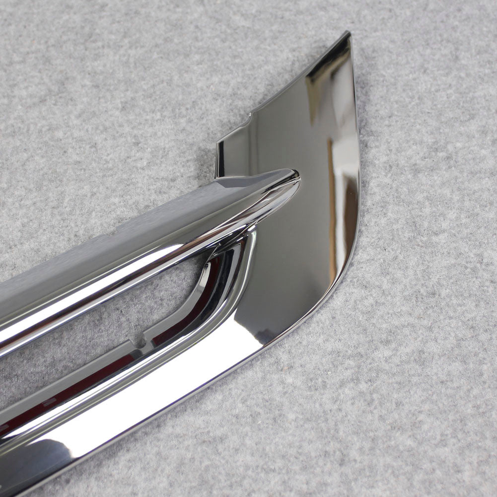 Fit For Honda New Pilot 2019 2020 2021 Front Grill Grille Cover Trim Chrome