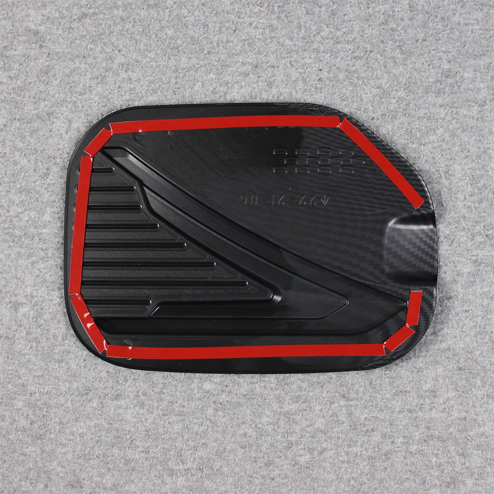  Ford F-150 2021 2022 2023 F150 Fuel Gas Tank Cap Cover Trim Carbon Fiber Pattern