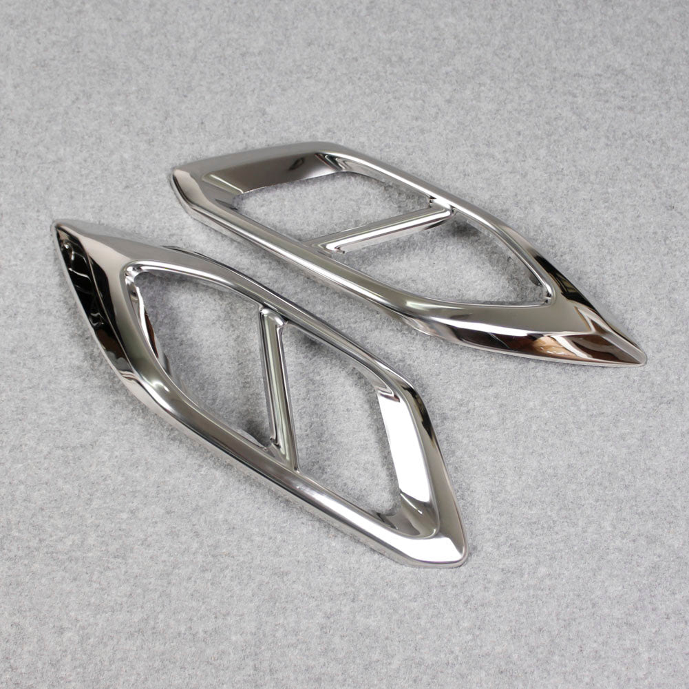 Fit for Lexus RX350 RX450H 2016 2017 2018 2019 2021 2022 Exhaust Muffler Pipe Tip Modling Cover Trims Stainless Steel