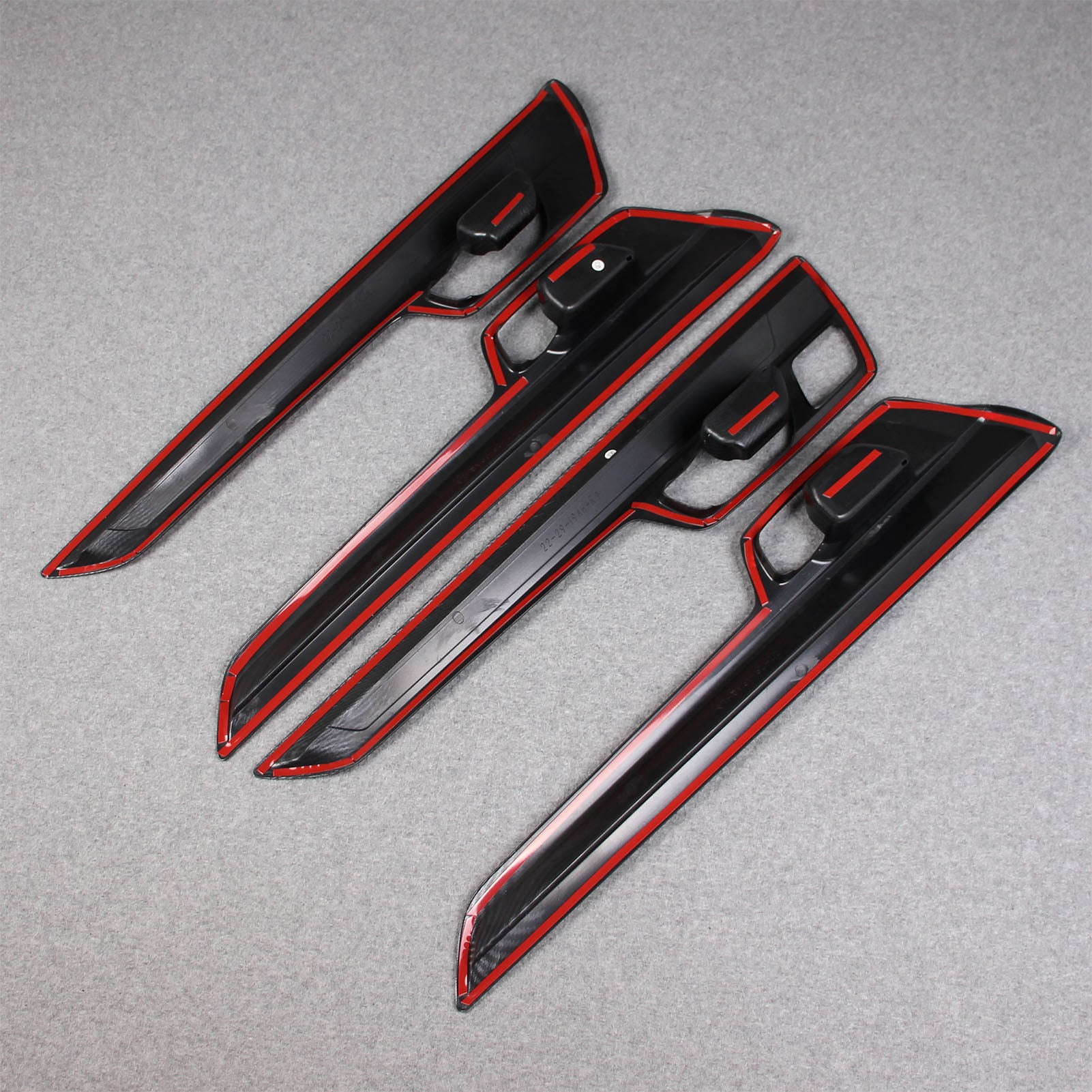 Honda CRV CR-V 2023 Interior Door Handle Bowl Cover Trims Carbon Fiber Pattern