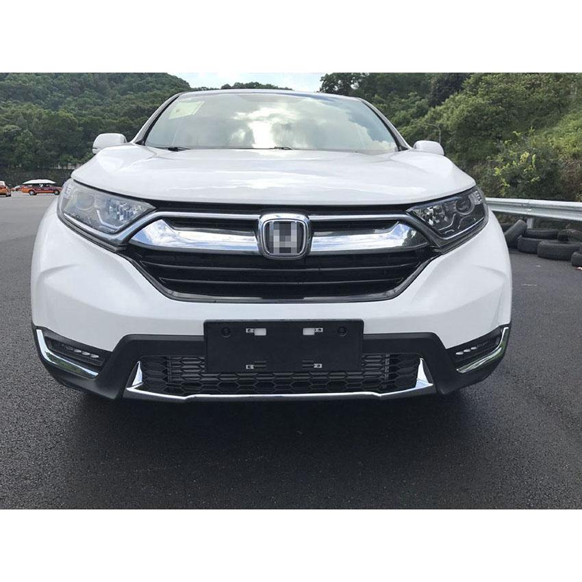 Fit for Honda 2017 2018 2019 CR-V CRV Chrome ABS Front Grill Bumper Protector Cover Trim - beautost
