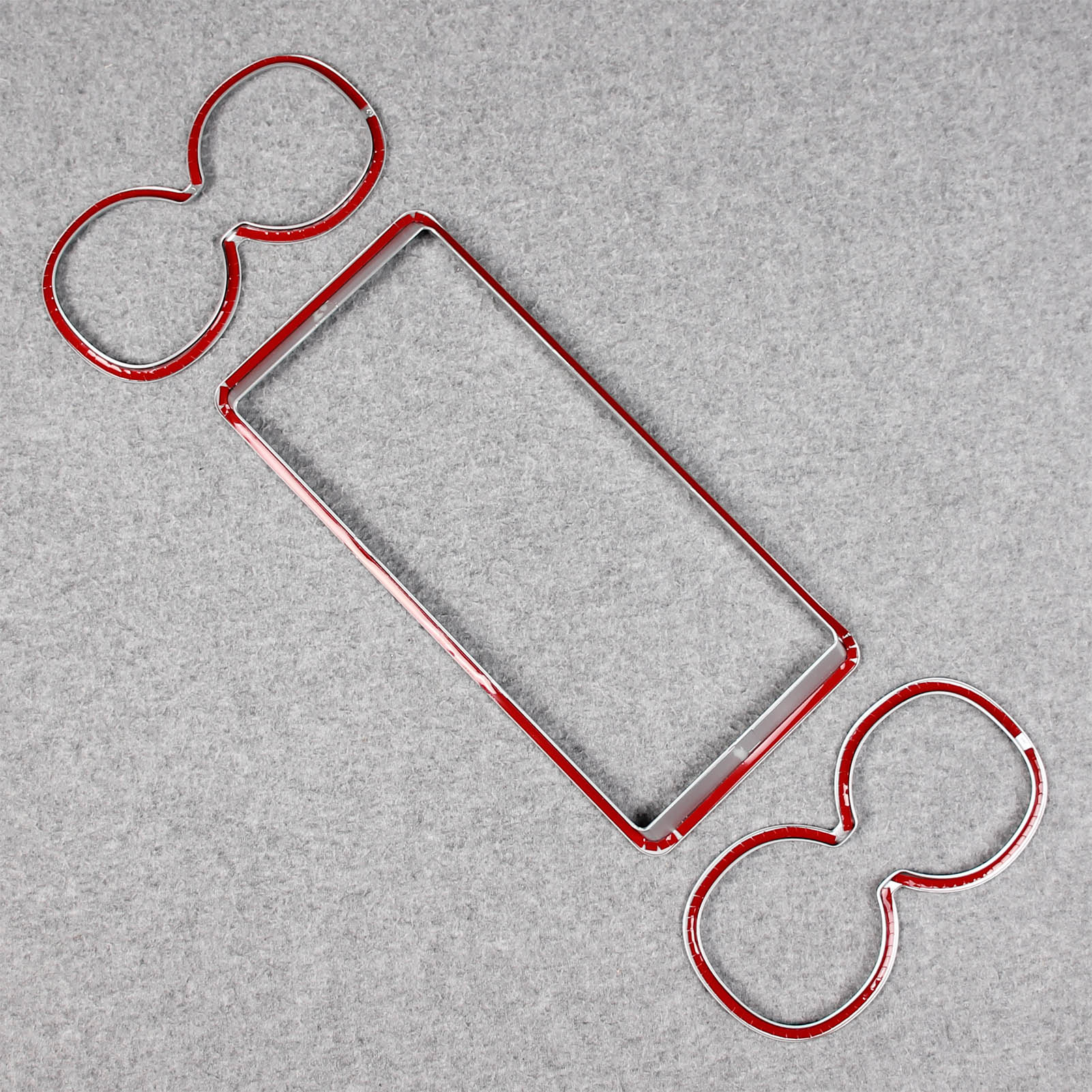 Fit for Toyota 2021 2022 Sienna Interior Rear Seat Cup Holder Panel Cover Trims