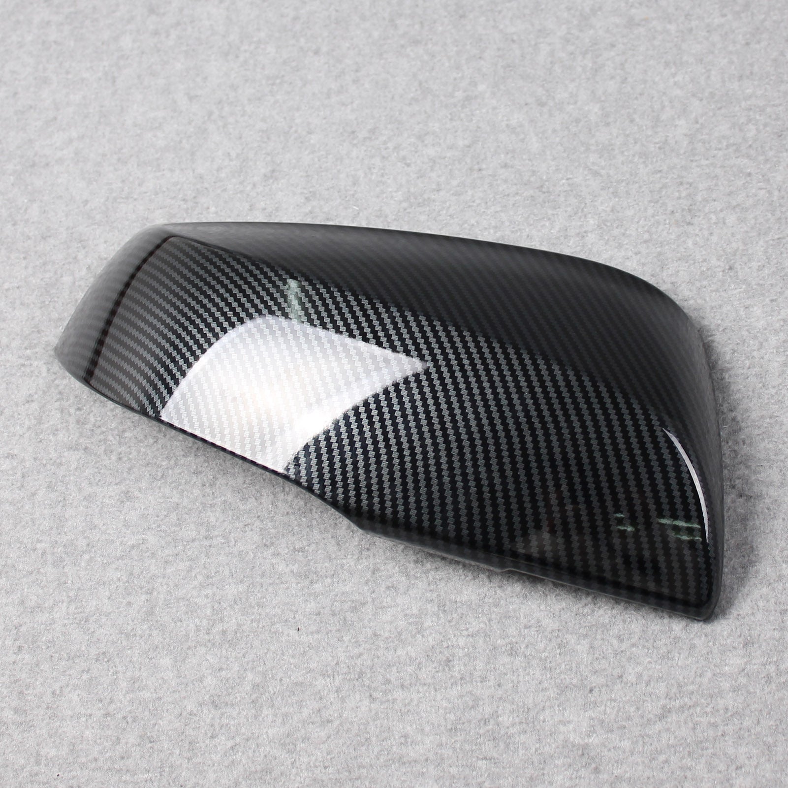 Fit For Toyota New Highlander 2020 2021 2022 Rear View Mirror Guard Cover Trims Carbon Fiber Pattern