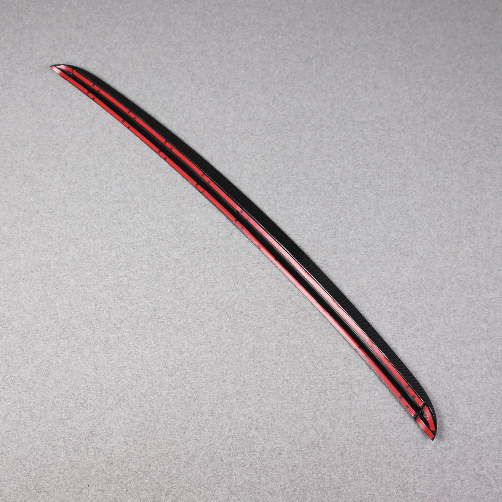 Fit for Toyota RAV4 2019 2020 2021 2022 Rear Trunk Wing Spoiler Cover Trim ABS