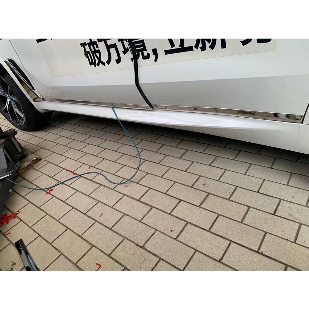 Fit for BMW 2019 2020 2021 New X5 G05 Chrome Body Side Door Molding Trim Cover Stainless Steel