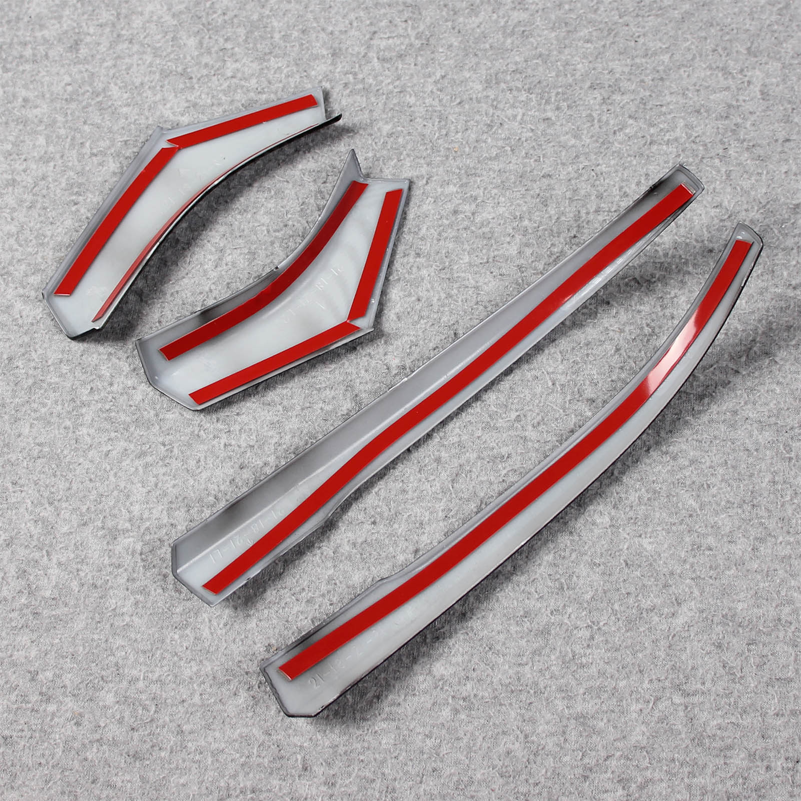 For Toyota Sienna 2021 2022 2023 Rear View Mirror Guard Cover Trims Carbon Fiber Pattern