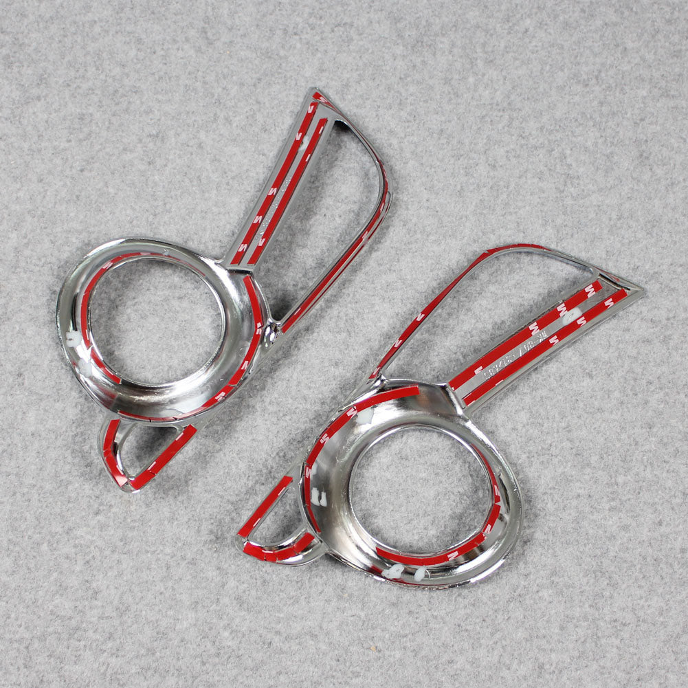 Fit For Toyota New Highlander 2018 2019 Chrome Front Fog Light Lamp Cover Trims