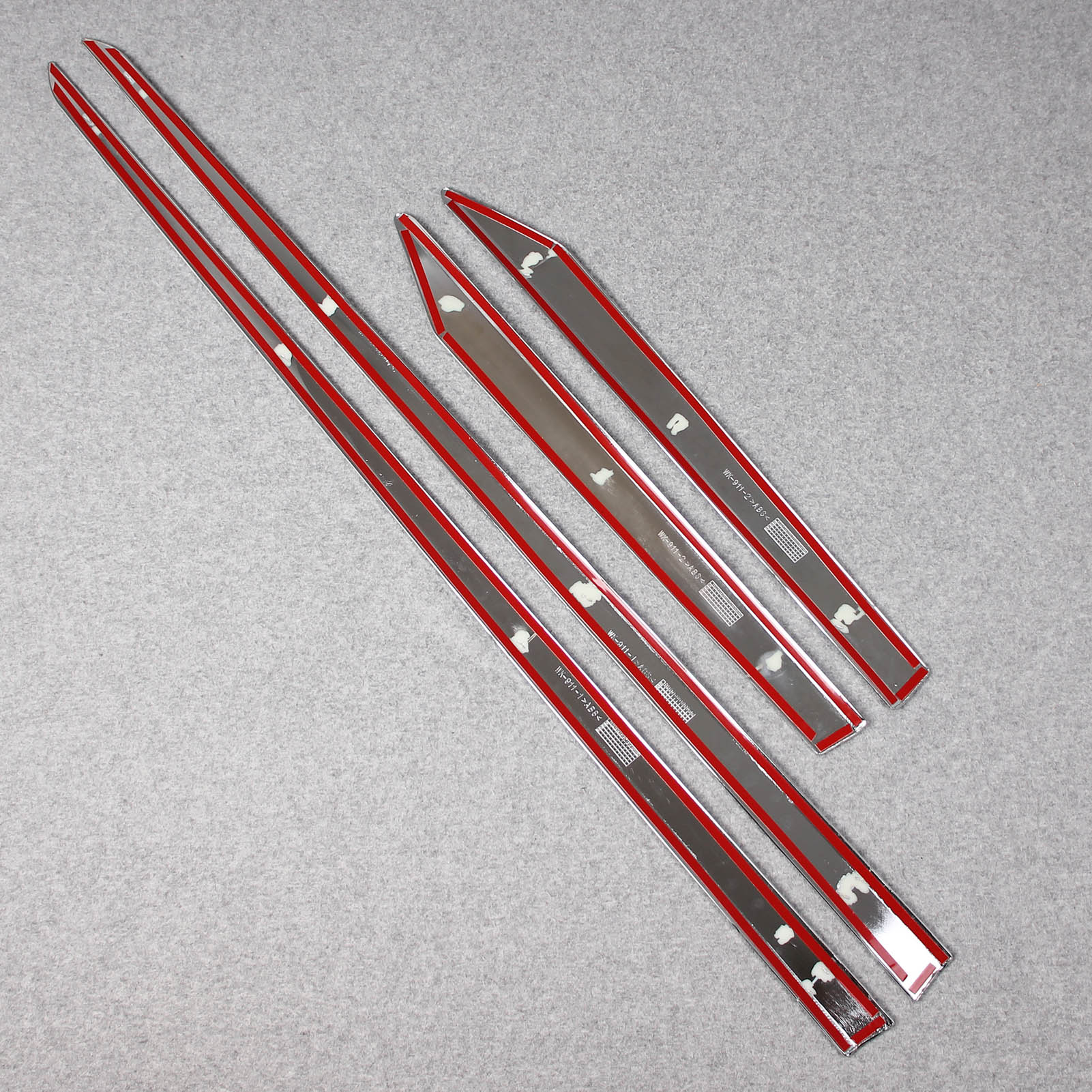 Fit for Nissan New Qashqai 2022 Body Side Door Molding Cover Trim Chrome