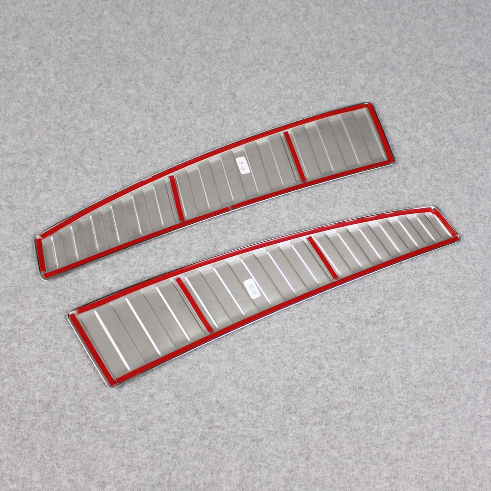 Fit for Acura New RDX 2019 2020 2021 2022 Rear Interior Bumper Sill Plate Guard Cover Trim Stainless Steel