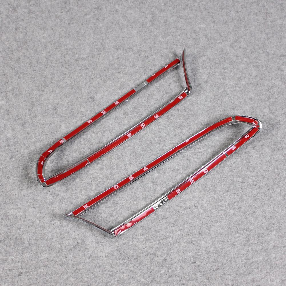 Fit for BMW New X3 Sport 2018 2019 2020 2021 Chrome Rear Fog Light Lamp Cover Trims