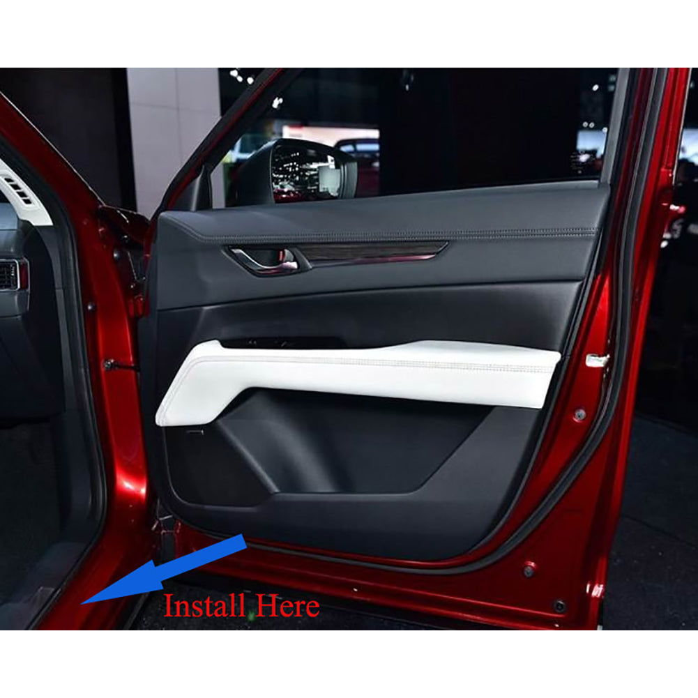 Fit for Mazda 2017 2018 2019 2020 2021 2022 CX-5 CX5 Stainless Steel Door Sill Scuff Plate Guard Cover Trim