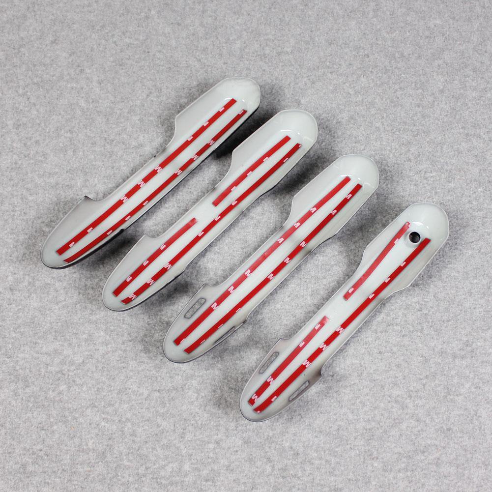 Fit for Toyota New RAV4 2019 2020 2021 2022 Door Handle Cover Trims ABS Carbon Fiber Black - beautost