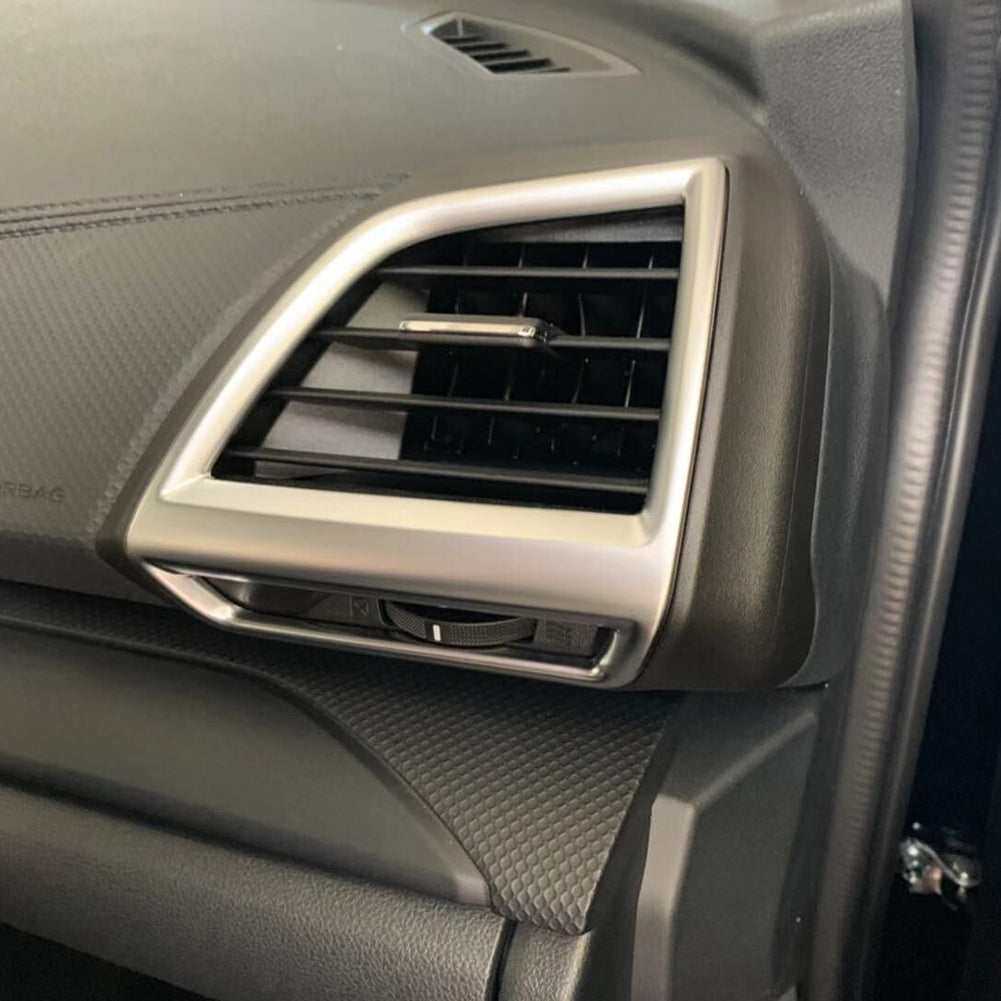 Fit For Subaru 2019 2020 2021 2022 Forester Interior Front Side Air Condition Vent Outlet Cover Trim