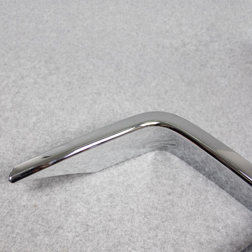 Fit For 2018 2019 2020 2021 Ford Expedition Chrome Front Fog Light Lamp Bezel Cover Trims