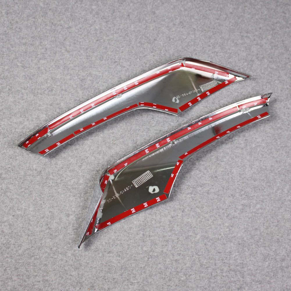 Fit for 2019 2020 2021 2022 Mazda 3 Axela Sedan Chrome Front Fog Light Lamp Cover Trims