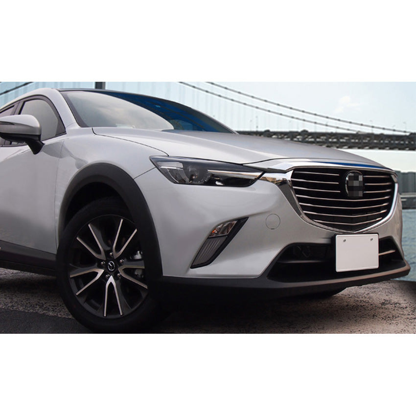 Fit for Mazda CX-3 2016 2017 2018 2019 Chrome Front Hood Bonnet Cover Trim
