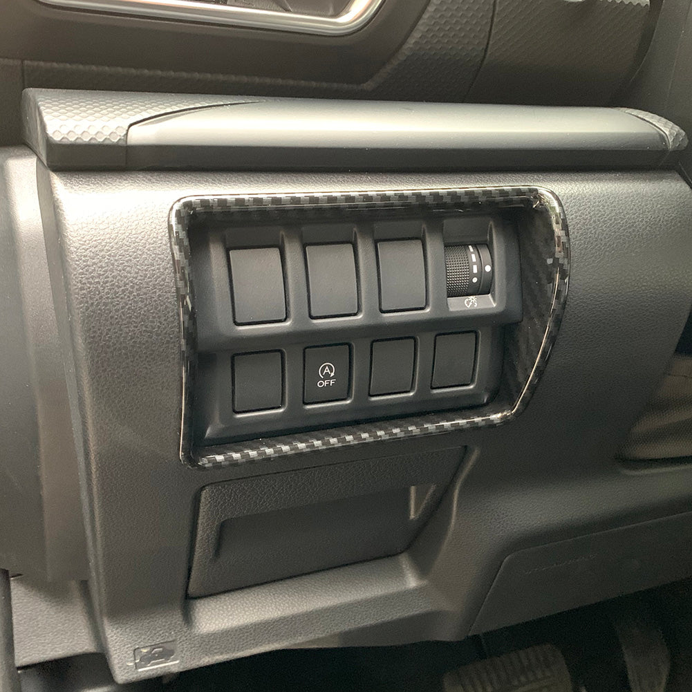 Fit for Subaru 2019 2020 2021 Forester Headlight Lamp Switch Control Cover Trims