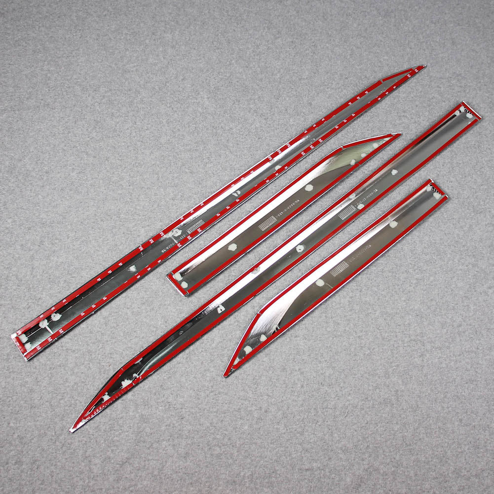 Fit for Toyota VENZA 2021 2022 2023 2024  Body Side Door Molding Guard Cover Trims Chrome