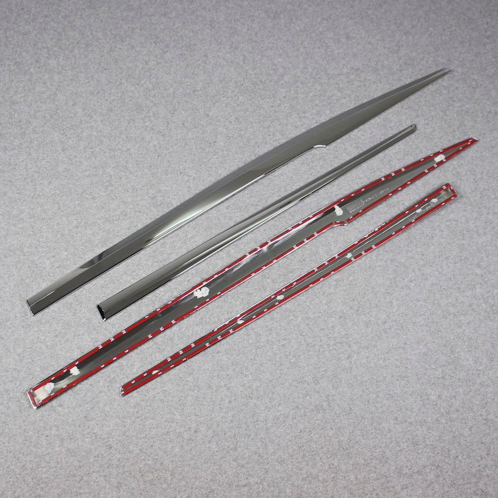 Fit for Toyota New Highlander 2020 2021 2022 Chrome Body Side Door Molding Cover Trims