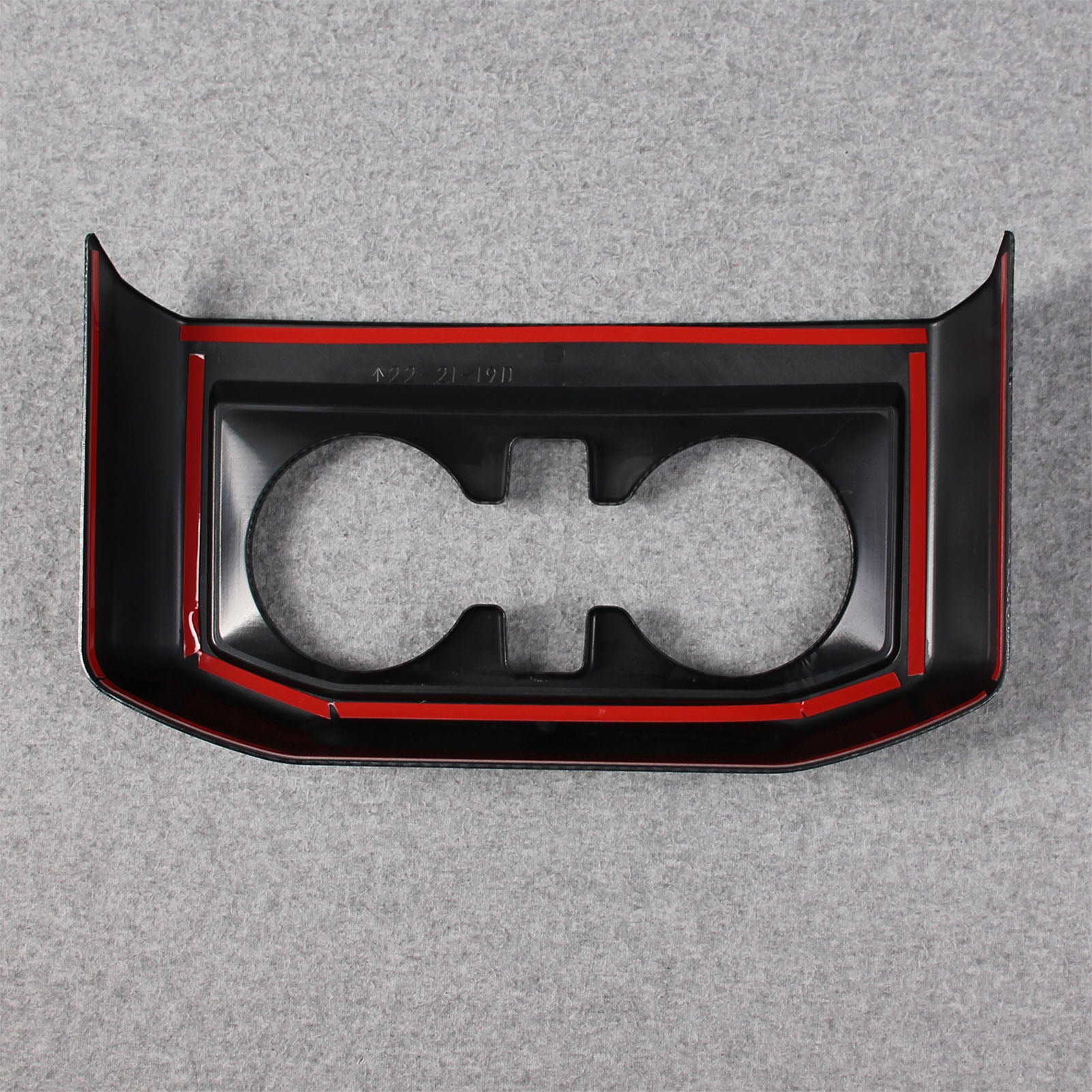 Fit for Ford F-150 2021 2022 2023 F150 Front Center Console Armrest Box Cup Holder Cover Trim