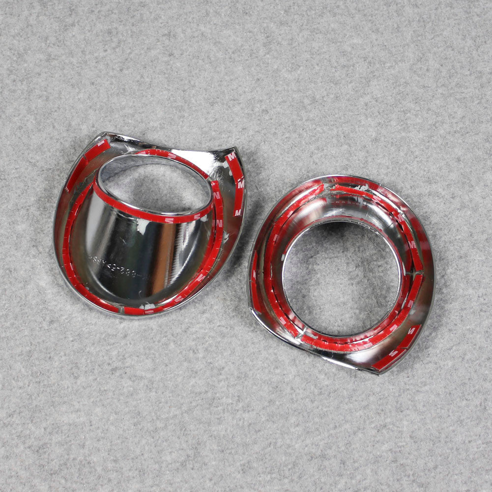 Fit for Honda Pilot 2019 2020 2021 Chrome Front Fog Light Lamp Cover Ring