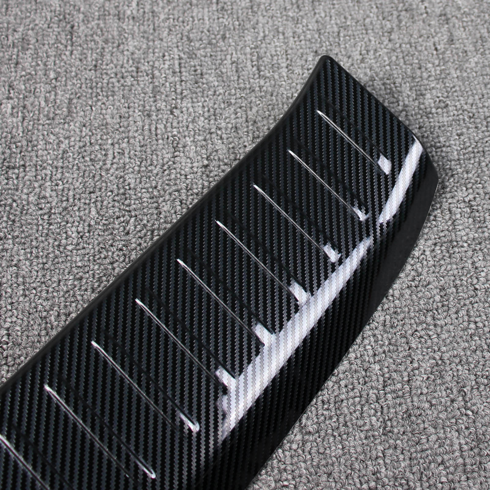 Fit for Toyota New Highlander 2020 2021 2022 Rear Inside Bumper Sill Plate Guard Cover Trim Stainless Steel