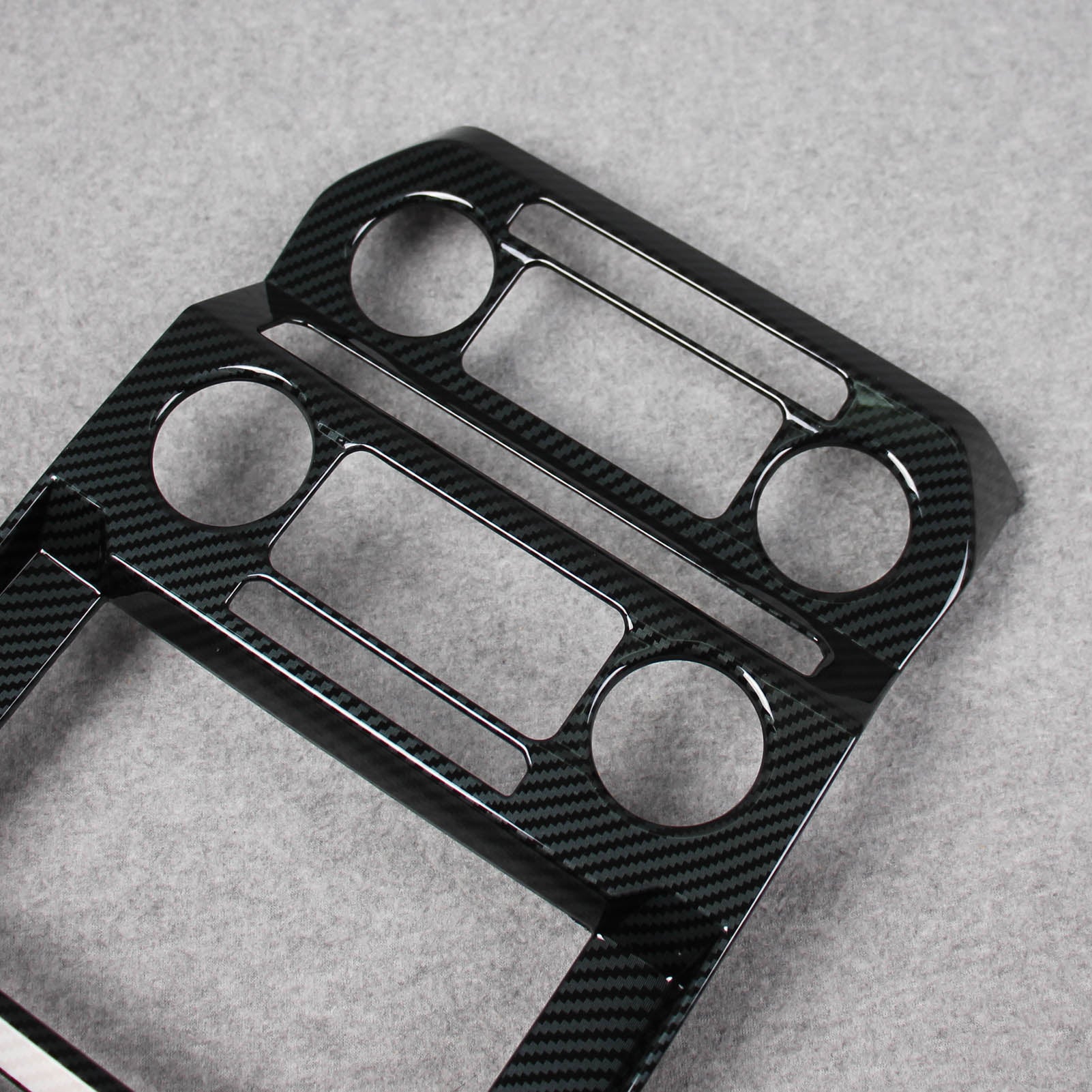 For Ford F-150 Raptor/Limited/XLT/Lariat/King Ranch/Platinum 2015 2016 2017 2018 2019 2020 Interior Front Center Console Air Vent Panel Cover Trims