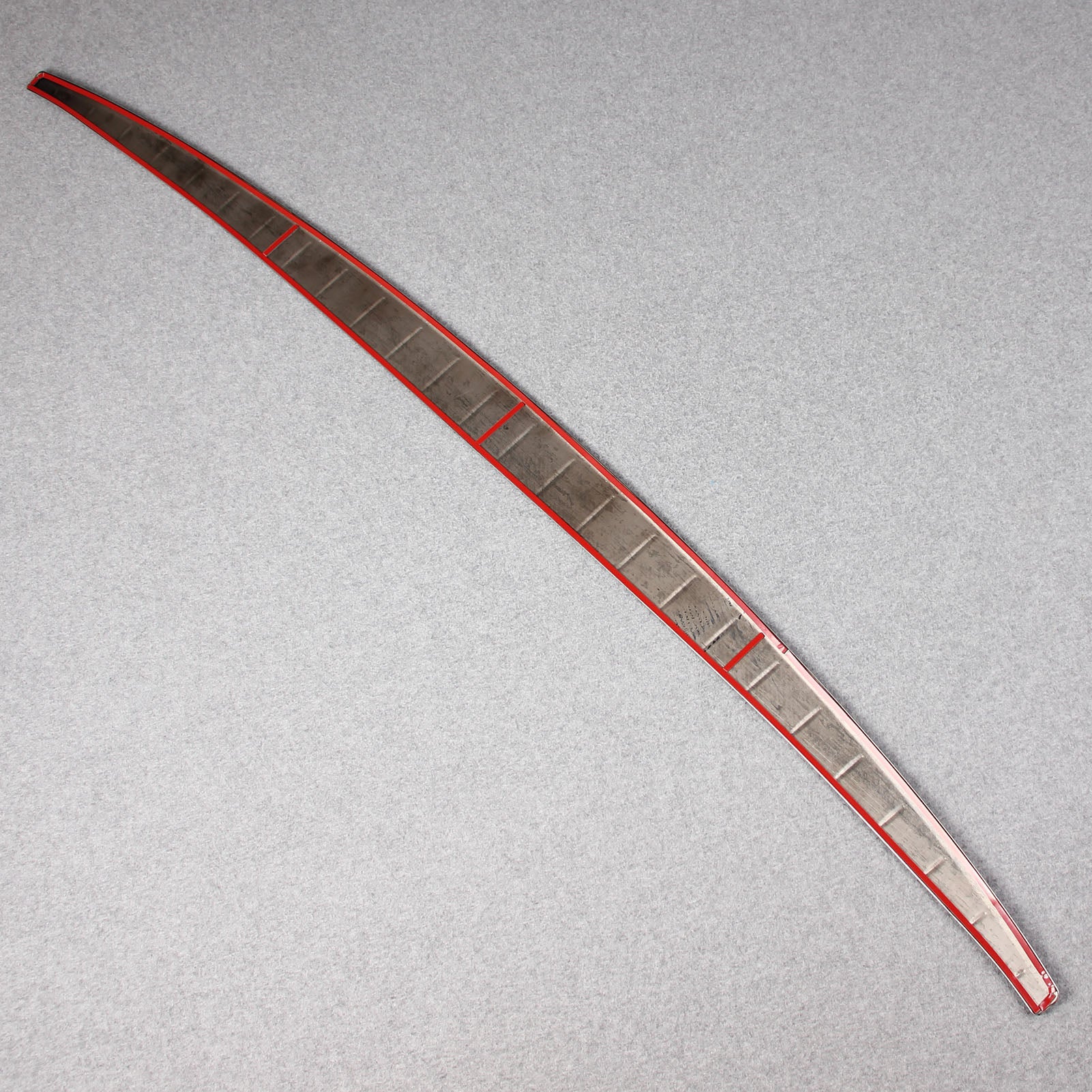 Fit for Toyota 2021 2022 Sienna Rear Outside Bumper Sill Plate Guard Cover Trim Stainless Steel