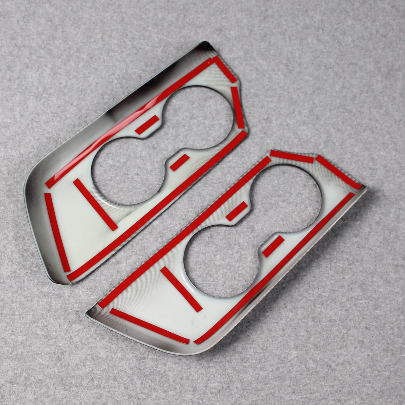 Fit for Toyota Highlander 2020 2021 2022 Rear Seat Cup Holder Cover Trim