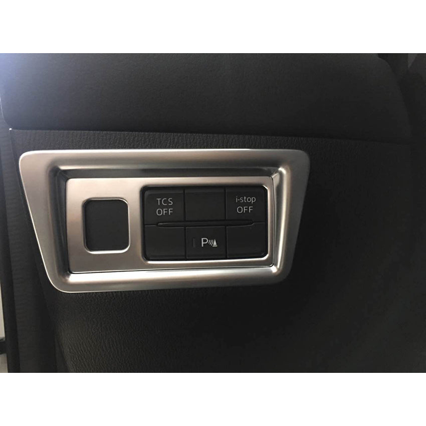 Fit for Mazda CX-30 CX30 2020 2021 Rear Outside Bumper Sill Plate Guard Cover Trim