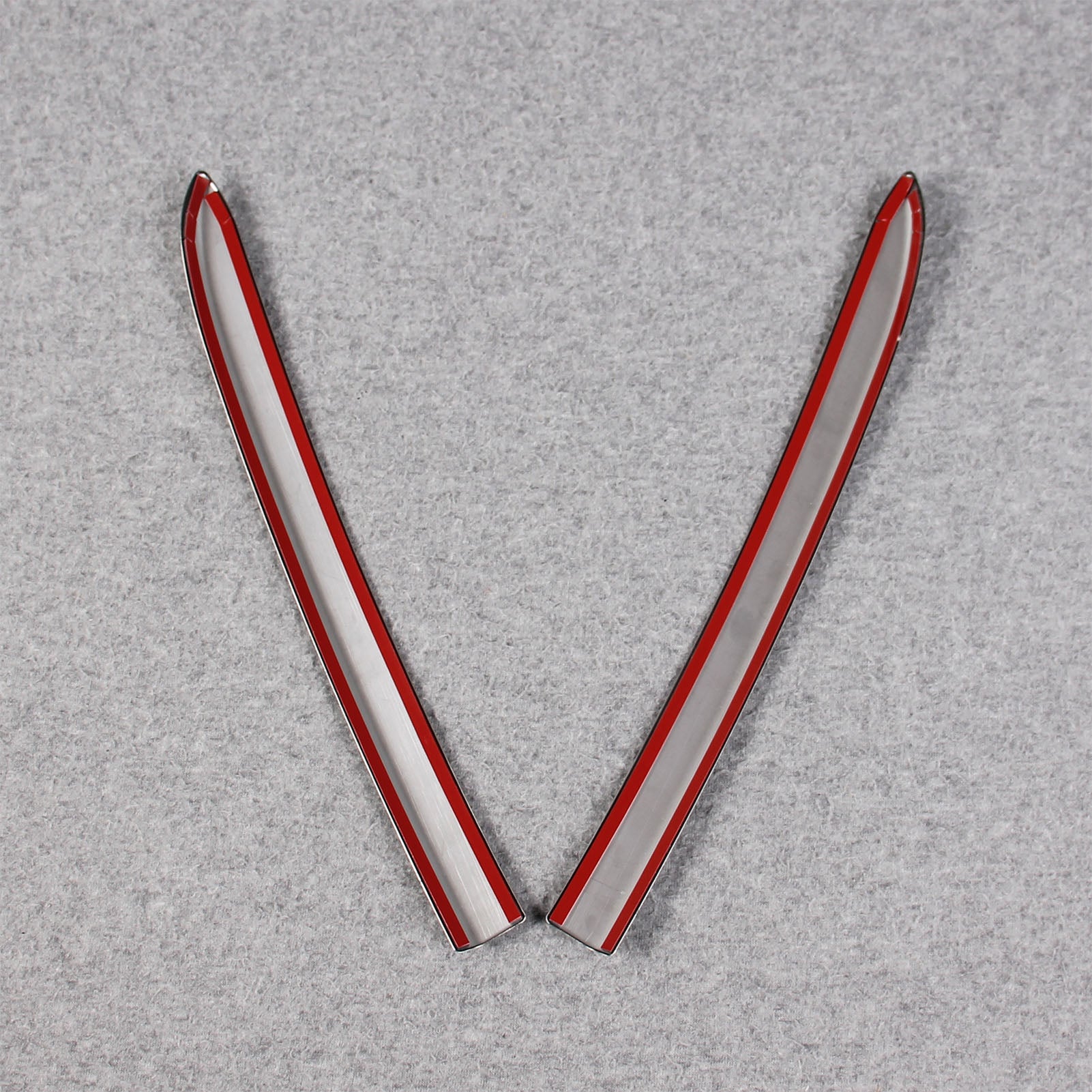 Lexus New RX RX350 RX350h RX500h F Sport 2023 Bumper Corner Protection Cover Trims Stainless Steel (Rear)