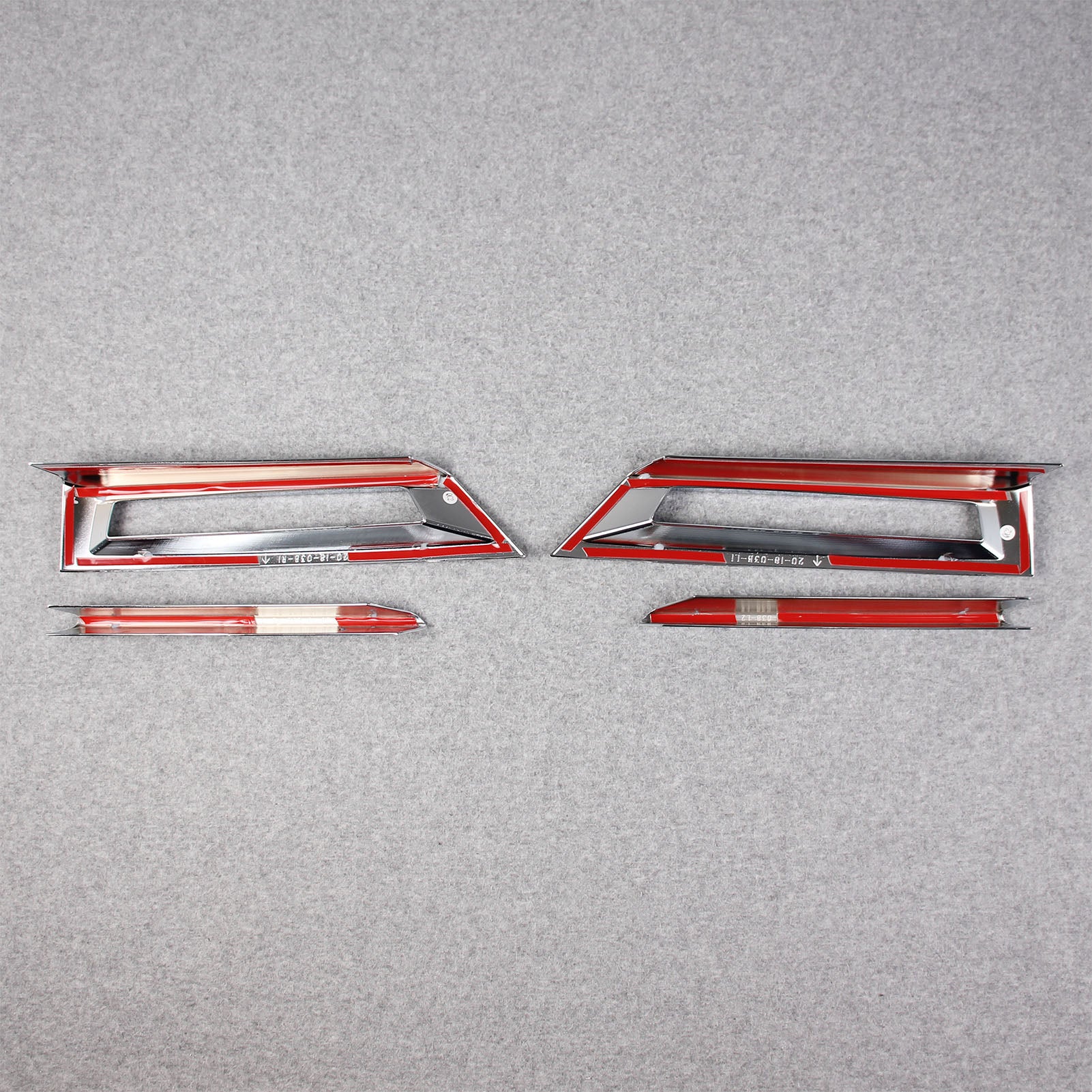 Fit For Honda CRV CR-V LX/Special Edition Model 2021 2022 Front Fog Light Molding Cover Trims