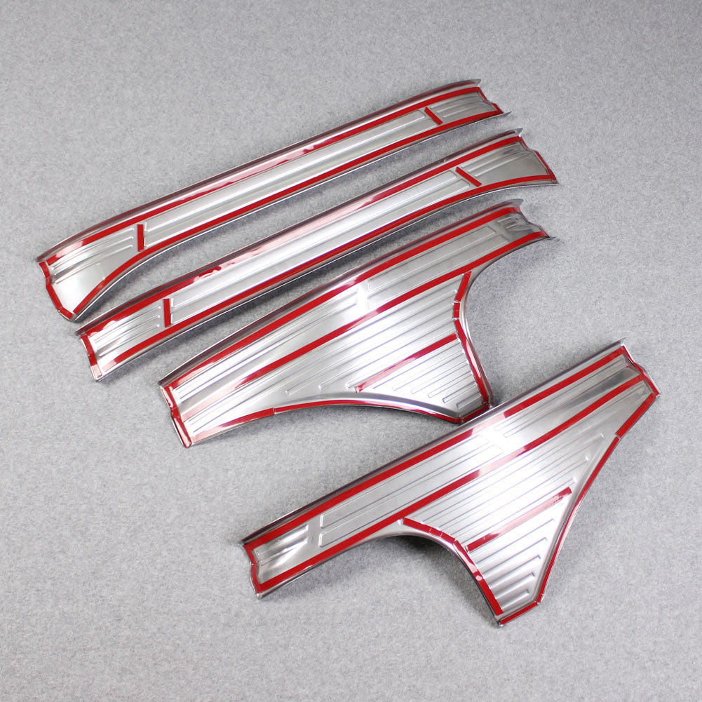 Fit for Subaru Forester 2019 2020 2021 2022 Door Sill Scuff Plate Guard Cover Trims Stainless Inside Door