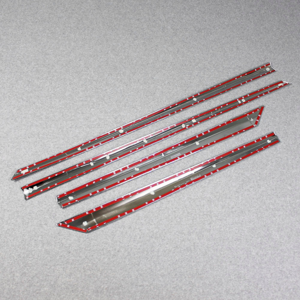 Fit for 2019 2020 2021 2022 Mazda 3 Axela Sedan Chrome Body Side Door Moulding Trim Overlay Cover Trims
