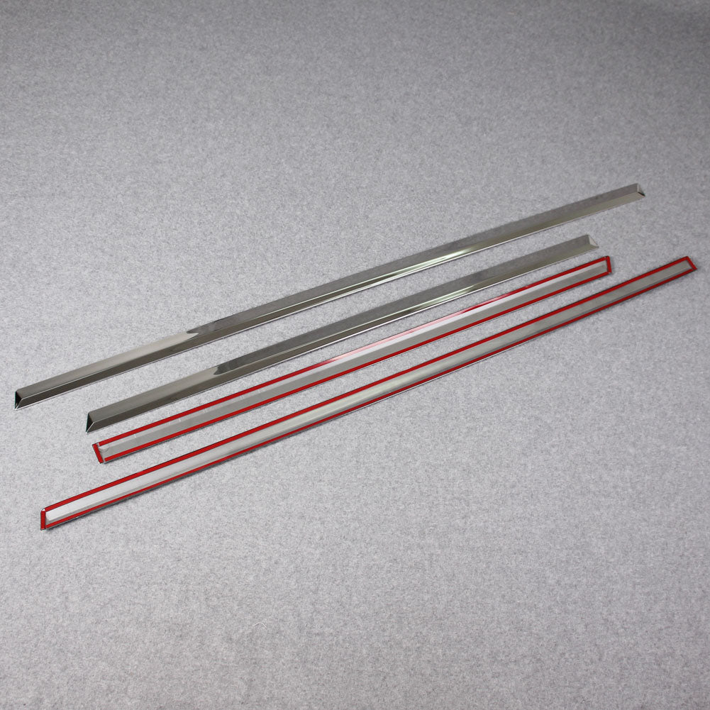 For Benz New GLS 450/580 2020 2021 Body Side Door Molding Trim Cover Stainless Steel